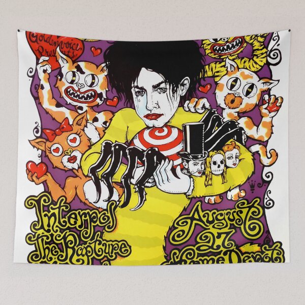Item preview, The Cure Original Custom Vintage Music Poster Wall Art designed and sold by Cool Robot Bro..