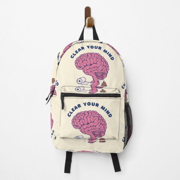 Item preview, Clear Your Mind Brain Pooping Joke designed and sold by DJava-ArtO.