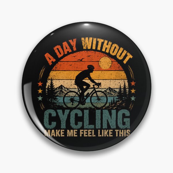 Item preview, A Day Without Cycling Make Me Feel Like This Cyclist Bicycle Biking Enthusiast designed and sold by RetroMini2026.