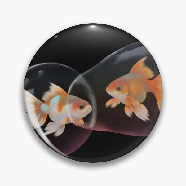 Item preview, Two fish in bubbles designed and sold by NoNamesArtwork.