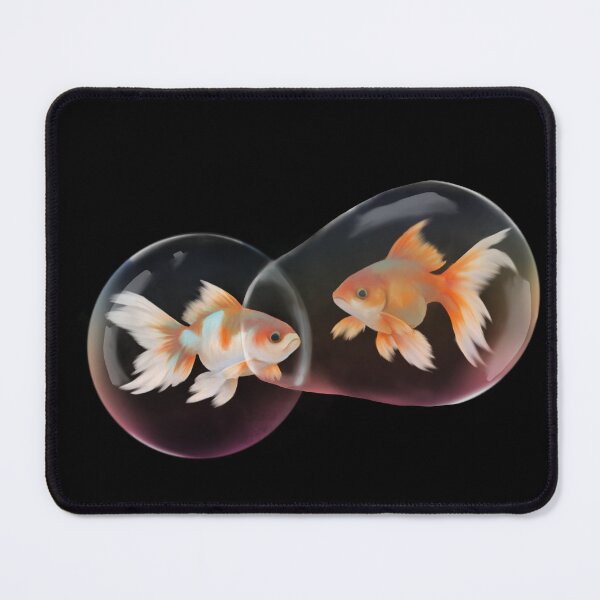 Item preview, Two fish in bubbles designed and sold by NoNamesArtwork.