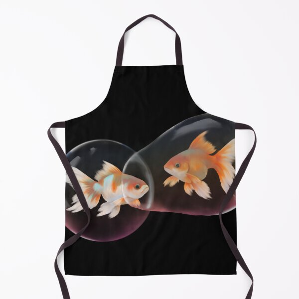 Item preview, Two fish in bubbles designed and sold by NoNamesArtwork.