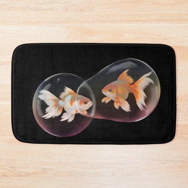 Item preview, Two fish in bubbles designed and sold by NoNamesArtwork.
