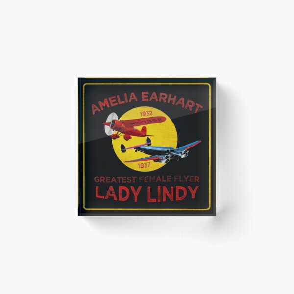 Item preview, Amelia Earhart Greatest Female Flyer Lady Lindy designed and sold by OlivaHelen.