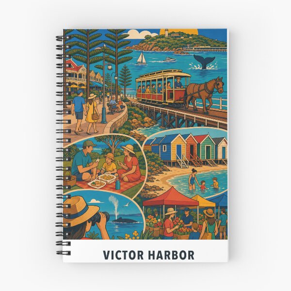 Item preview, Victor Harbor Foreshore Tram Whale Watching designed and sold by Print My Town.