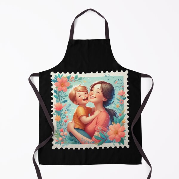 Item preview, Mother and Child Surrounded by Flowers designed and sold by Munsonlookfor.