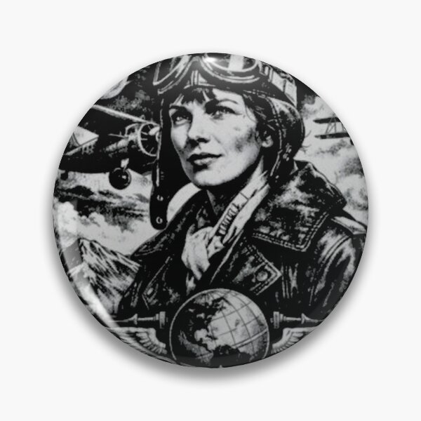 Item preview, Amelia Earhart Woman Aviation Pioneer designed and sold by jackiefelix.