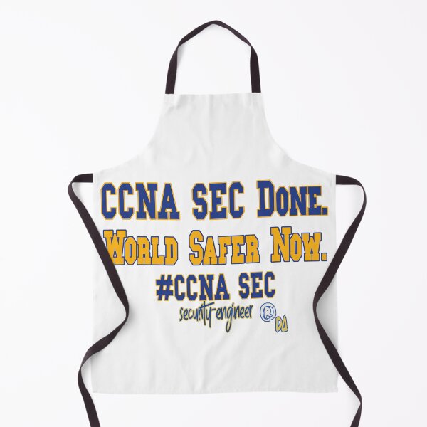 Item preview, CCNA SEC Done. World Safer Now. Cisco - Quote - DesignArtistia designed and sold by DesignArtist.ia.