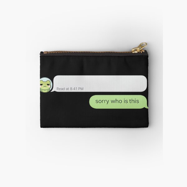 Item preview, Funny Sorry Who Is This Text Message Shirt | Savage Reply Meme | Awkward Conversation Humor designed and sold by Moss & Mellow.