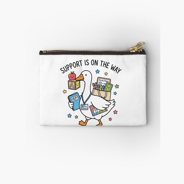Item preview, Support Is On The Way Cute Special Education Teacher Duck Back To School designed and sold by raedattia.