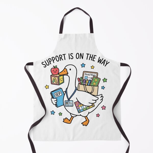 Item preview, Support Is On The Way Cute Special Education Teacher Duck Back To School designed and sold by raedattia.