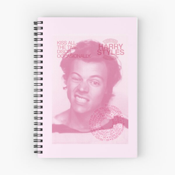 Item preview, Harry Styles KATTDO Pink Print with Tracklist designed and sold by littlepixie912.