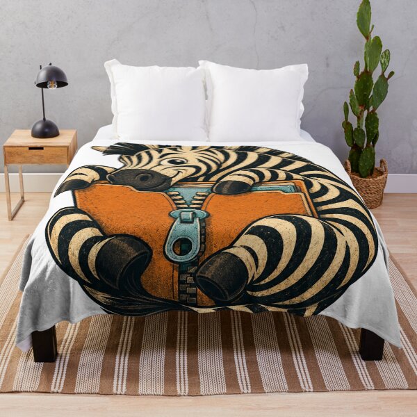 Item preview, File-Compressing Zebra – Digital Storage Creature designed and sold by yagniikd-.