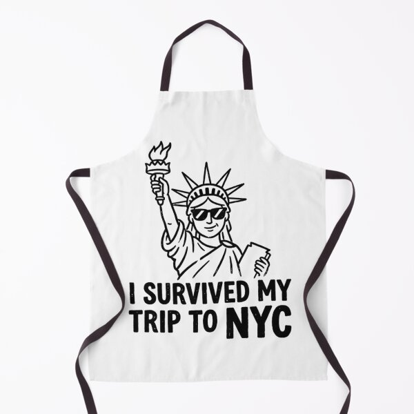 Item preview, I survived my trip to NYC Funny New York Travel Souvenir designed and sold by Angie-Atelier.