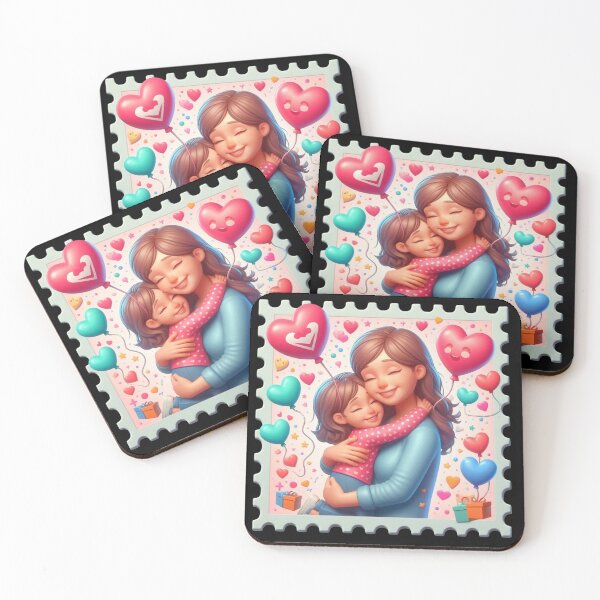 Item preview, Mother and Daughter Embrace designed and sold by Munsonlookfor.
