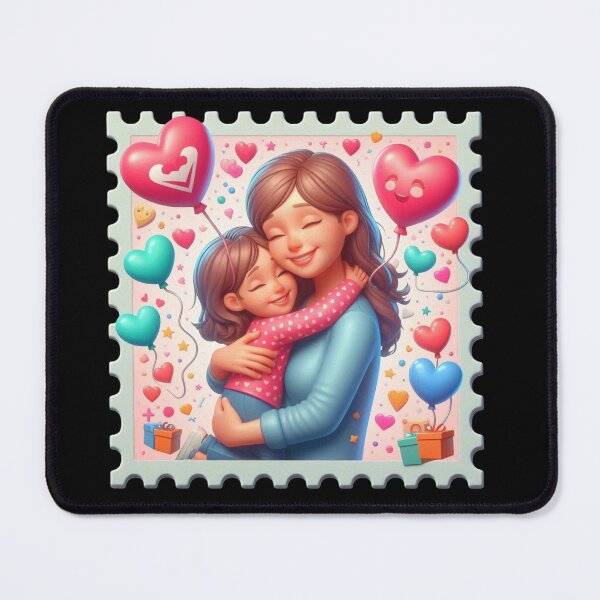 Item preview, Mother and Daughter Embrace designed and sold by Munsonlookfor.