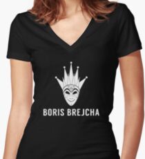 Boris Brejcha Women's Fitted V-Neck T-Shirt