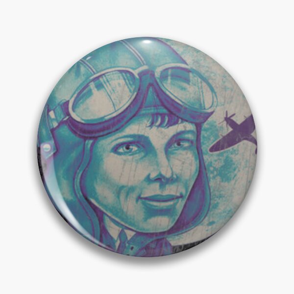 Item preview, Amelia Earhart, chica piloto, avión antiguo designed and sold by OlivaHelen.