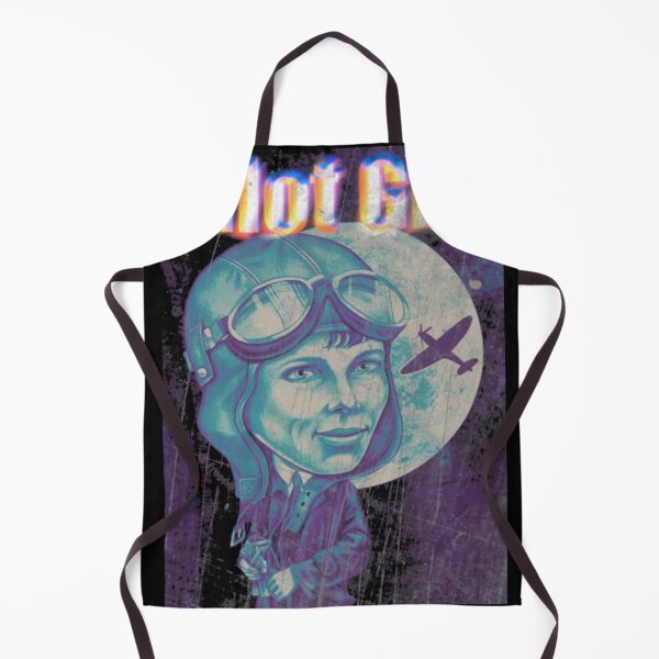Item preview, Amelia Earhart, chica piloto, avión antiguo designed and sold by OlivaHelen.