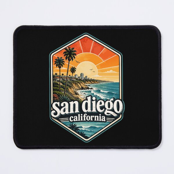 Item preview, San Diego California Travel designed and sold by TomFrontierArt.