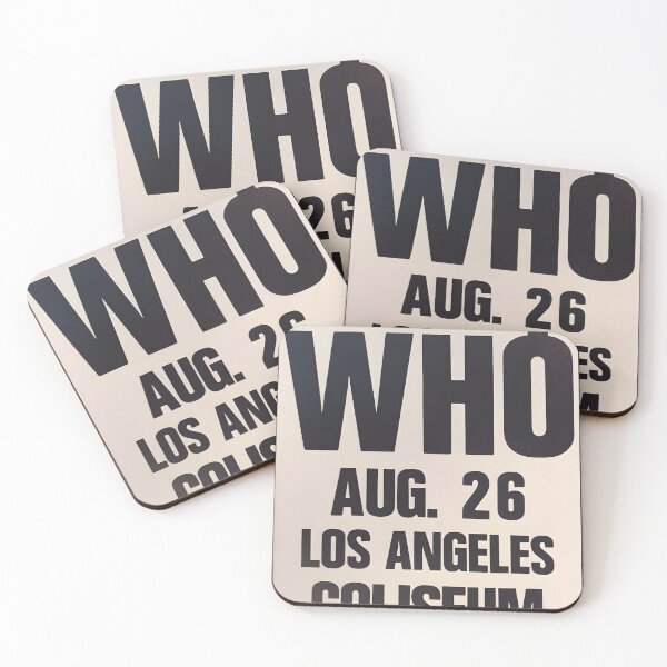 Item preview, The Who Original Custom Vintage Music Poster Wall Art designed and sold by Cool Robot Bro..