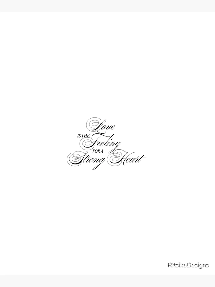 Thumbnail 6 of 6, Apron, STRONG LOVE designed and sold by RitsikaDesigns.