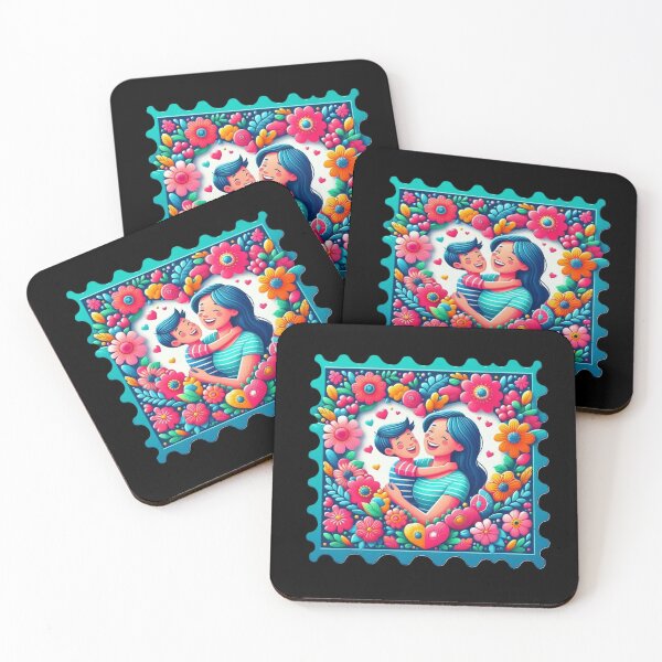 Item preview, Mother and Child Surrounded by Flowers designed and sold by Munsonlookfor.