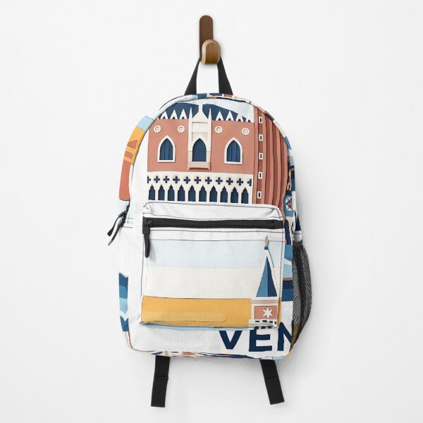 Item preview, Venezia Italy Travel Souvenir - Gondola & St Marks Campanile Art designed and sold by OzzFrequency.