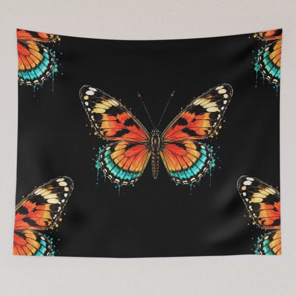 Item preview, Tiger Longwing Butterfly Watercolor Art – Colorful Nature Illustration designed and sold by ColorSplash123.