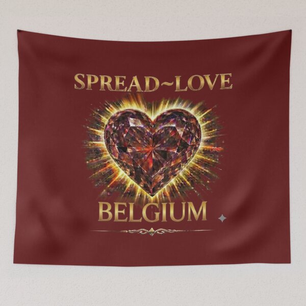 Item preview, THE SPREAD~LOVE COLLECTION ~ BELGUIM designed and sold by globetrottergfx.