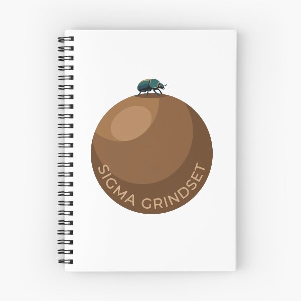 Item preview, Sigma Grindset Dung Beetle Sarcastic Business Meme designed and sold by Arc2020.