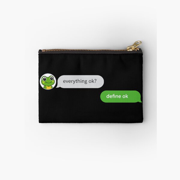Item preview, Funny Everything OK Define OK Text Message Shirt | Relatable Humor | Sarcastic Meme designed and sold by Moss & Mellow.