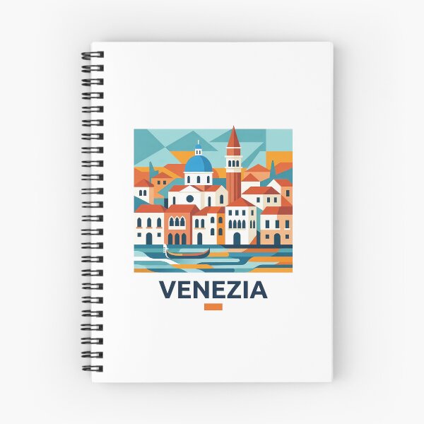 Item preview, Venezia Italy Travel Souvenir - Gondola & St Marks Campanile Art designed and sold by OzzFrequency.