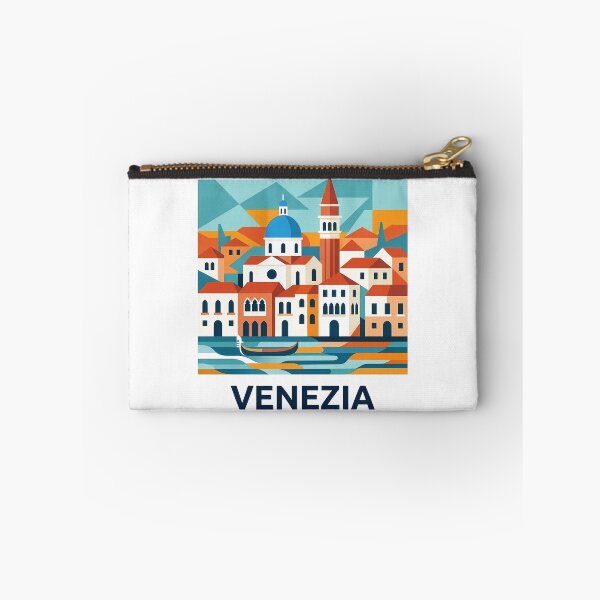 Item preview, Venezia Italy Travel Souvenir - Gondola & St Marks Campanile Art designed and sold by OzzFrequency.