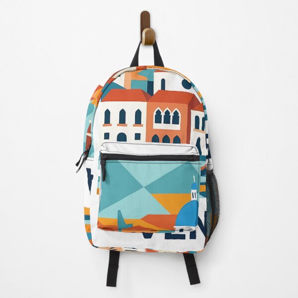 Item preview, Venezia Italy Travel Souvenir - Gondola & St Marks Campanile Art designed and sold by OzzFrequency.