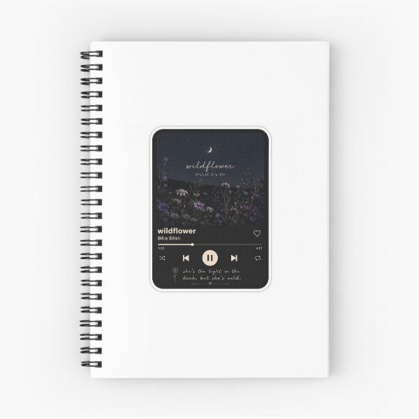 Item preview, Billie Eilish Wildflower Inspired Sticker | Vintage Music Player Aesthetic | Indie Music Fan Art designed and sold by alyeskadigital.