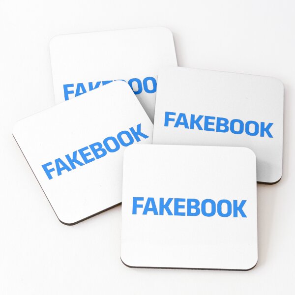 Item preview, Fakebook Logo Parody designed and sold by Late Theory.