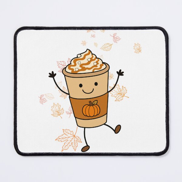 Item preview, Cute Pumpkin Spice Latte Illustration designed and sold by Sela Art .