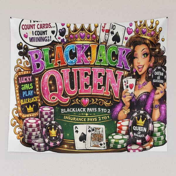 Item preview, Blackjack Queen designed and sold by DazzleKitty.