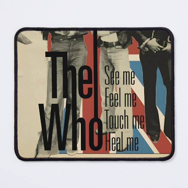 Item preview, The Who Original Custom Vintage Music Poster Wall Art designed and sold by Cool Robot Bro..