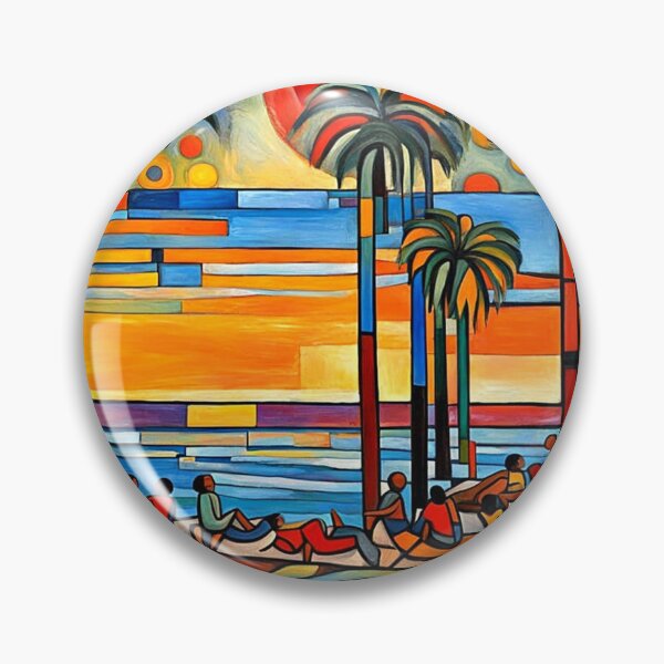 Item preview, Sunbathers by the sea designed and sold by George Hutton Hunter.