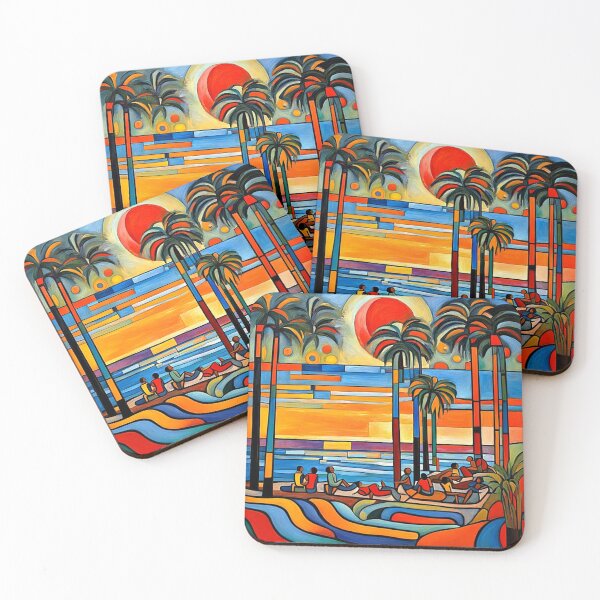 Item preview, Sunbathers by the sea designed and sold by George Hutton Hunter.