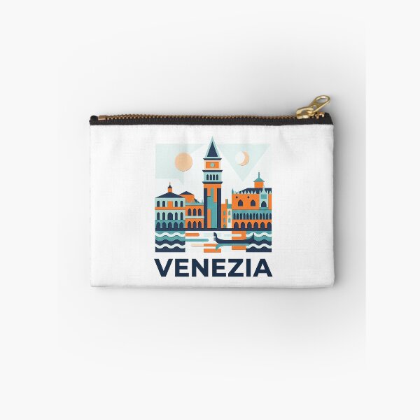 Item preview, Venezia Italy Travel Souvenir - Gondola & St Marks Campanile Art designed and sold by OzzFrequency.