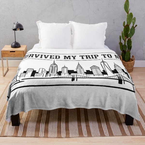 Item preview, I Survived My Trip To NYC Funny New York Vacation Gag Gift designed and sold by Angie-Atelier.