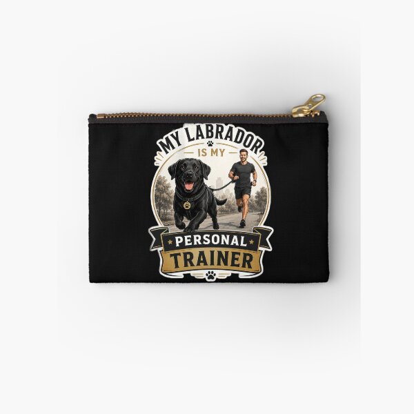 Item preview, My Labrador Is My Personal Trainer | Funny Black Labrador Dog Lover Gift designed and sold by Goodthingstree.