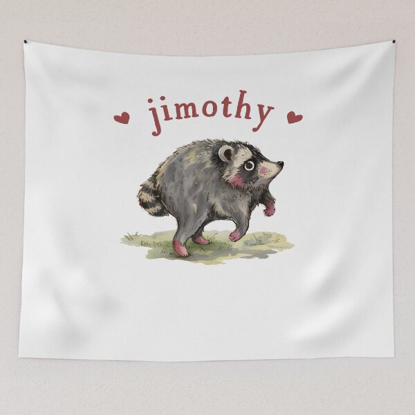 Item preview, Cute Jimothy Viral Raccoon  designed and sold by charoen-design.