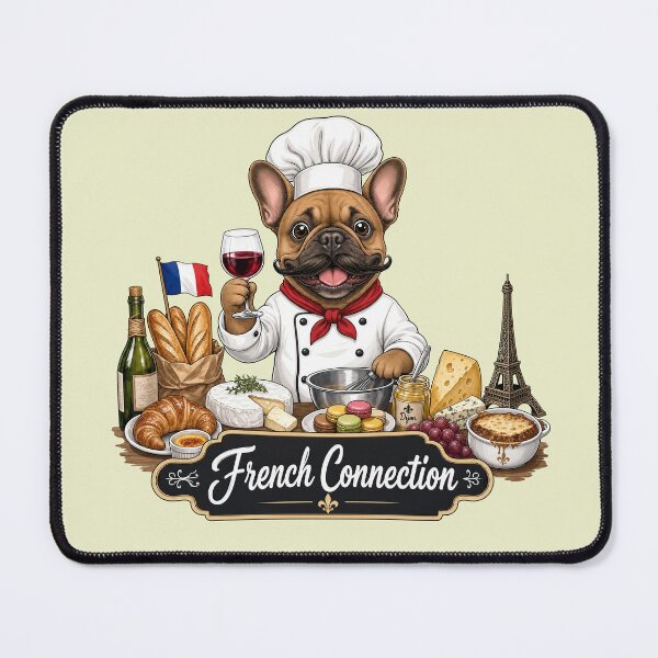 Item preview, French Bulldog Chef | French Connection designed and sold by FireWildChild.