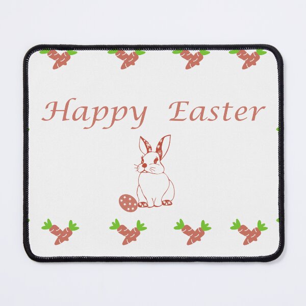 Item preview, Happy Easter Typography with Hand-Drawn Decorative Egg Seamless Pattern designed and sold by TaniaArtDesign.