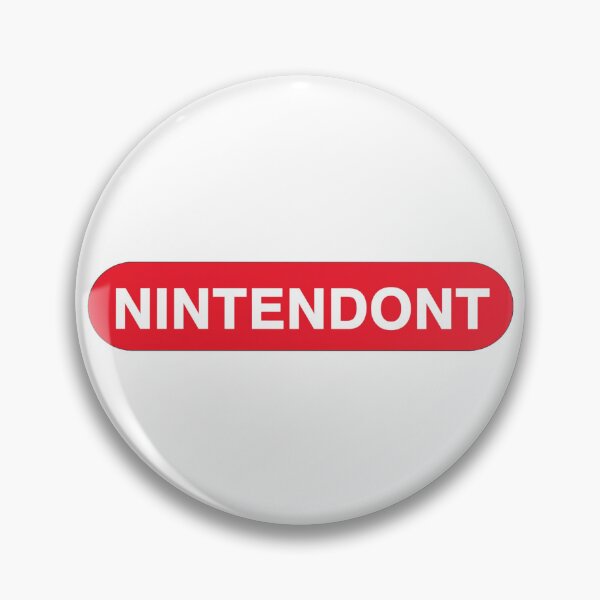 Item preview, NintenDont classic red pill-shaped logo designed and sold by Late Theory.