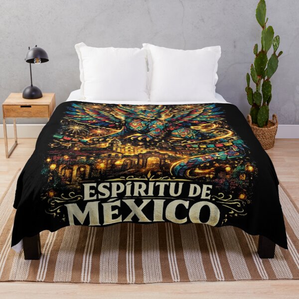 Item preview, Espíritu de México Fantasy Dragon Mexican Heritage Festival Artwork designed and sold by irfanshikh.